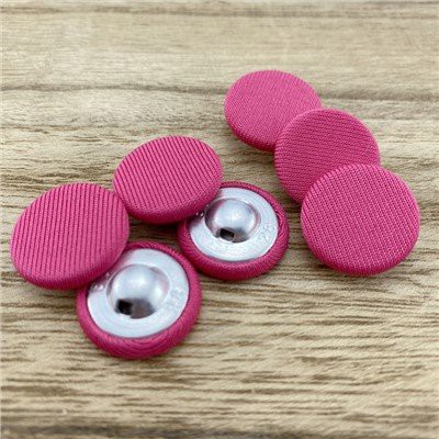 Flat Back Fabric Covered Buttons