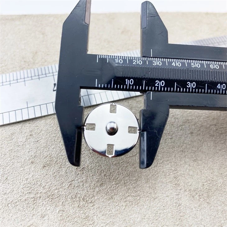 7-25mm Invisible Metal Press-stud Snap Buttons For Shirt Clothes