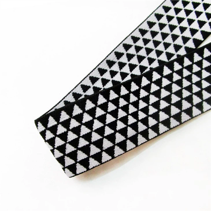 Custom Jacquard Elastic Band Flat Elastic Accessories Belt