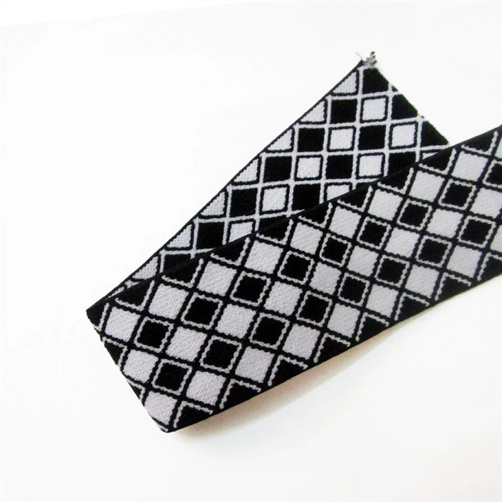 Custom Jacquard Elastic Band Flat Elastic Accessories Belt